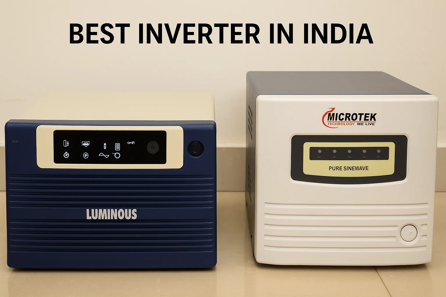 Best Inverter in India : Top Picks for 2025